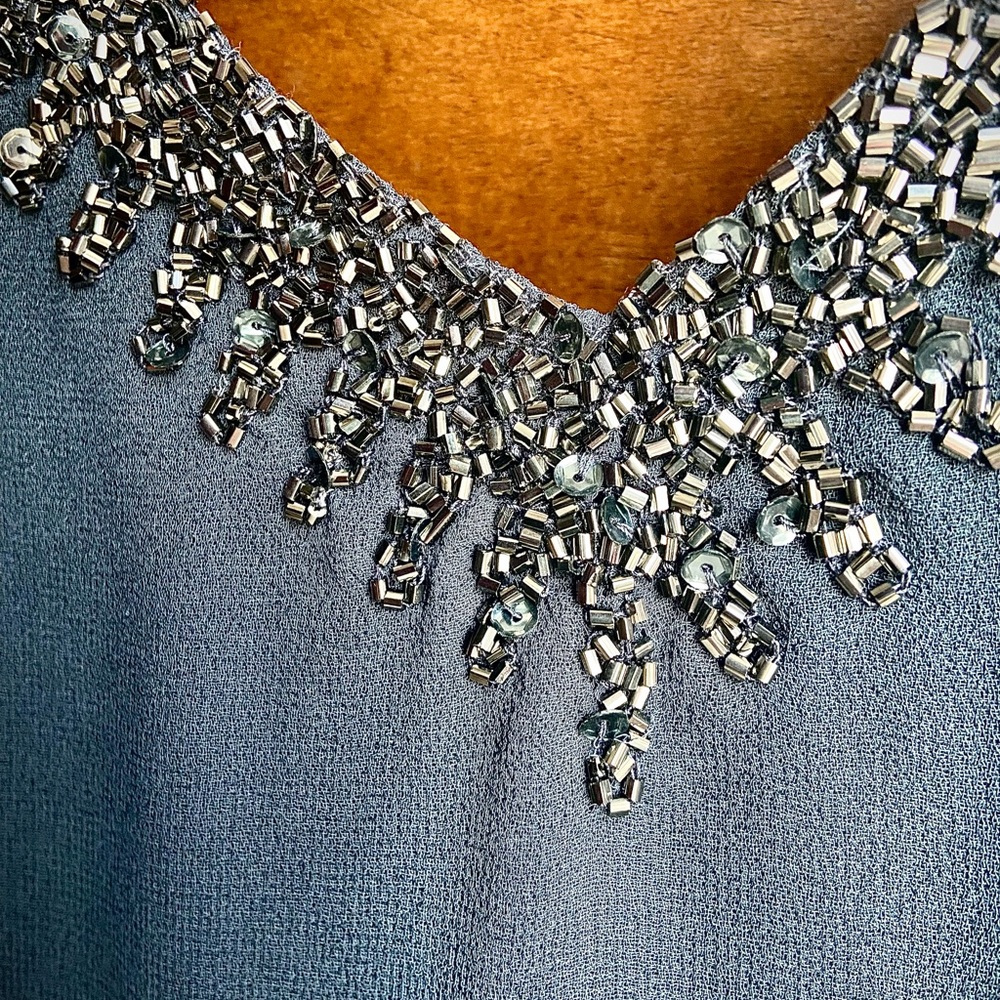 Jkara sequin cocktail dress